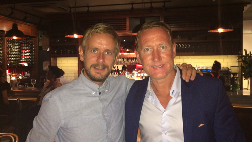 Lucky member wins dinner with ex-England international