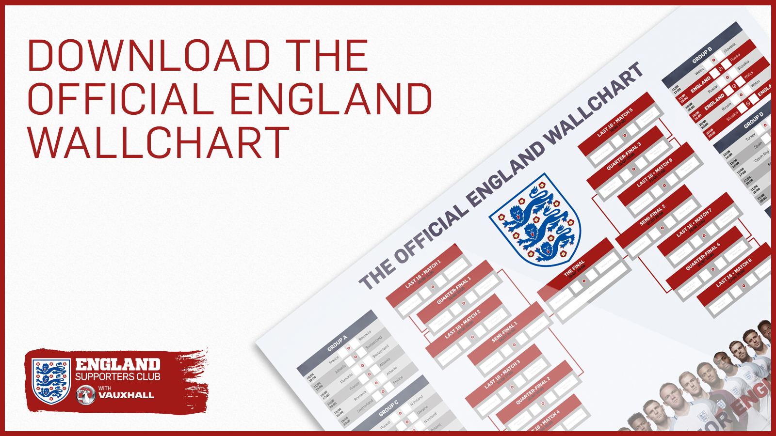 The official England wallchart: download yours today