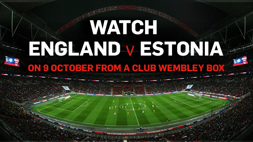 New competition: Win Club Wembley tickets for Estonia game