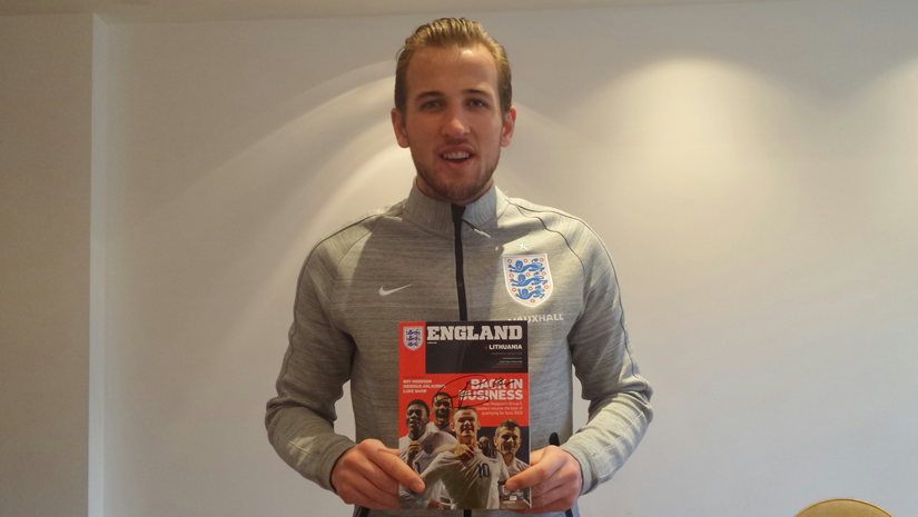 Closed: Win a Harry Kane signed programme