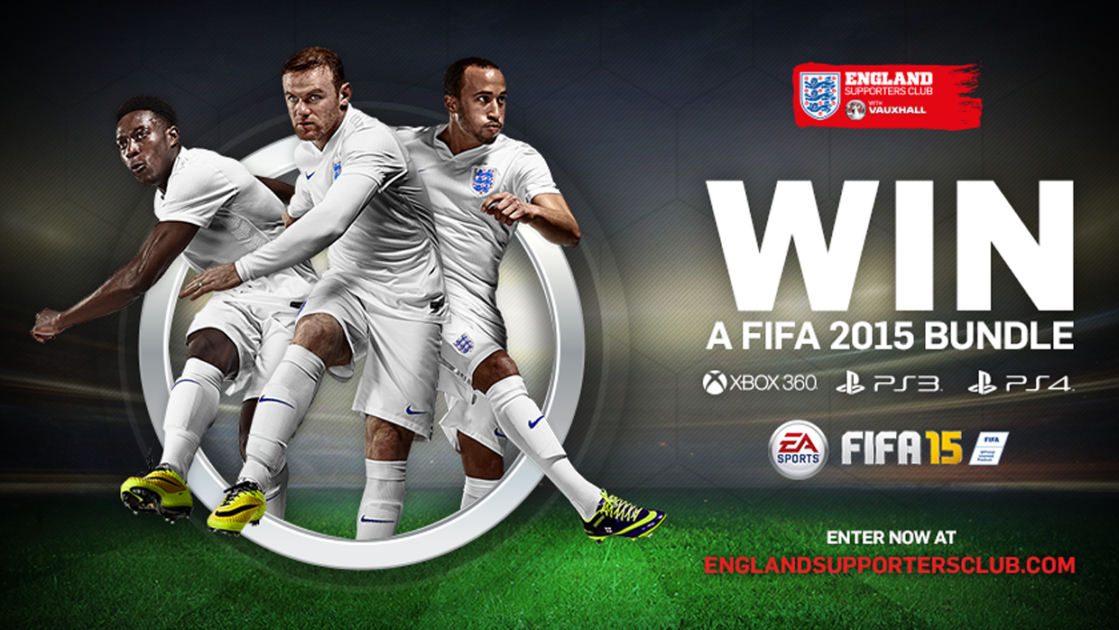 Win a FIFA 2015 Bundle: Xbox 360, PS3 and PS4