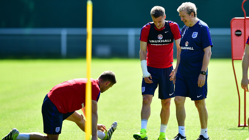 Manager Roy Hodgson says morale is high in England camp