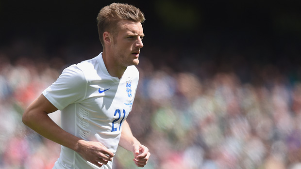 Jamie Vardy hungry for more after making England debut