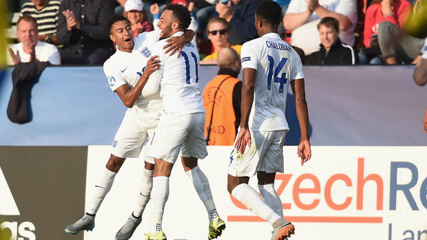 Late Lingard strike gives England U21s crucial win