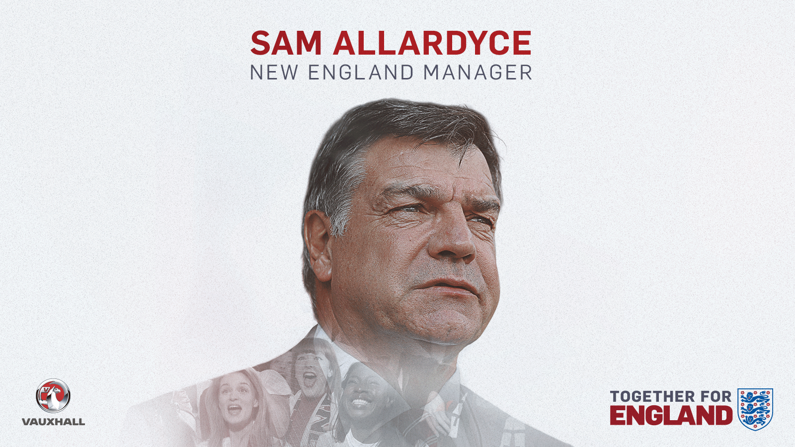 Sam Allardyce appointed as the new England manager