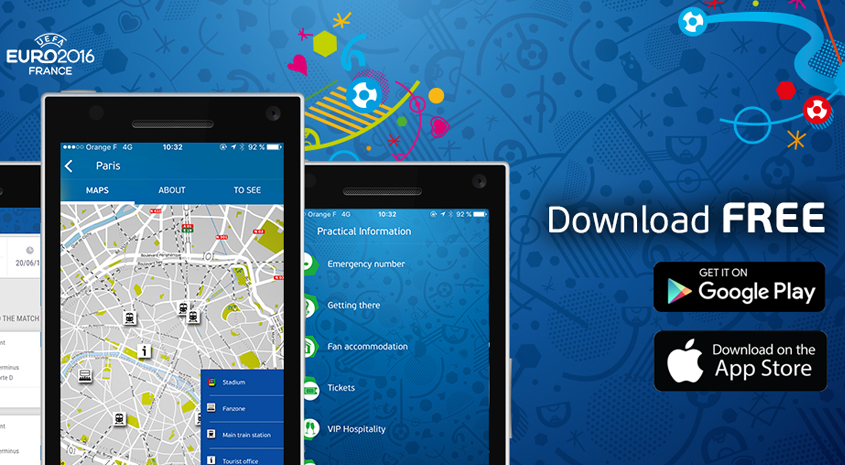 UEFA Euro 2016 Fan Guide app just released