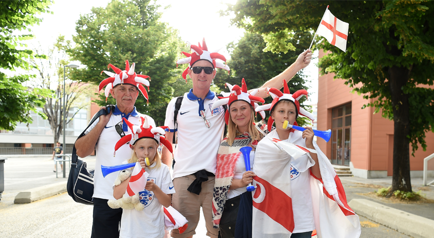 Advice for fans attending England v Wales