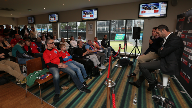 Lucky members enjoy Q&A with Keown and Le Saux